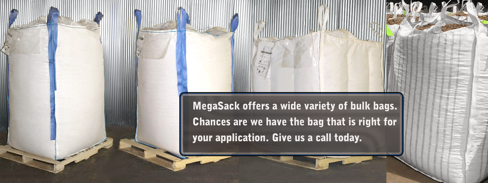 Megasack brand bulk bag styles